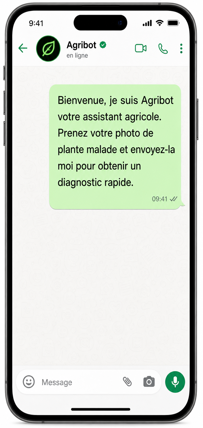Accueil Agribot en français