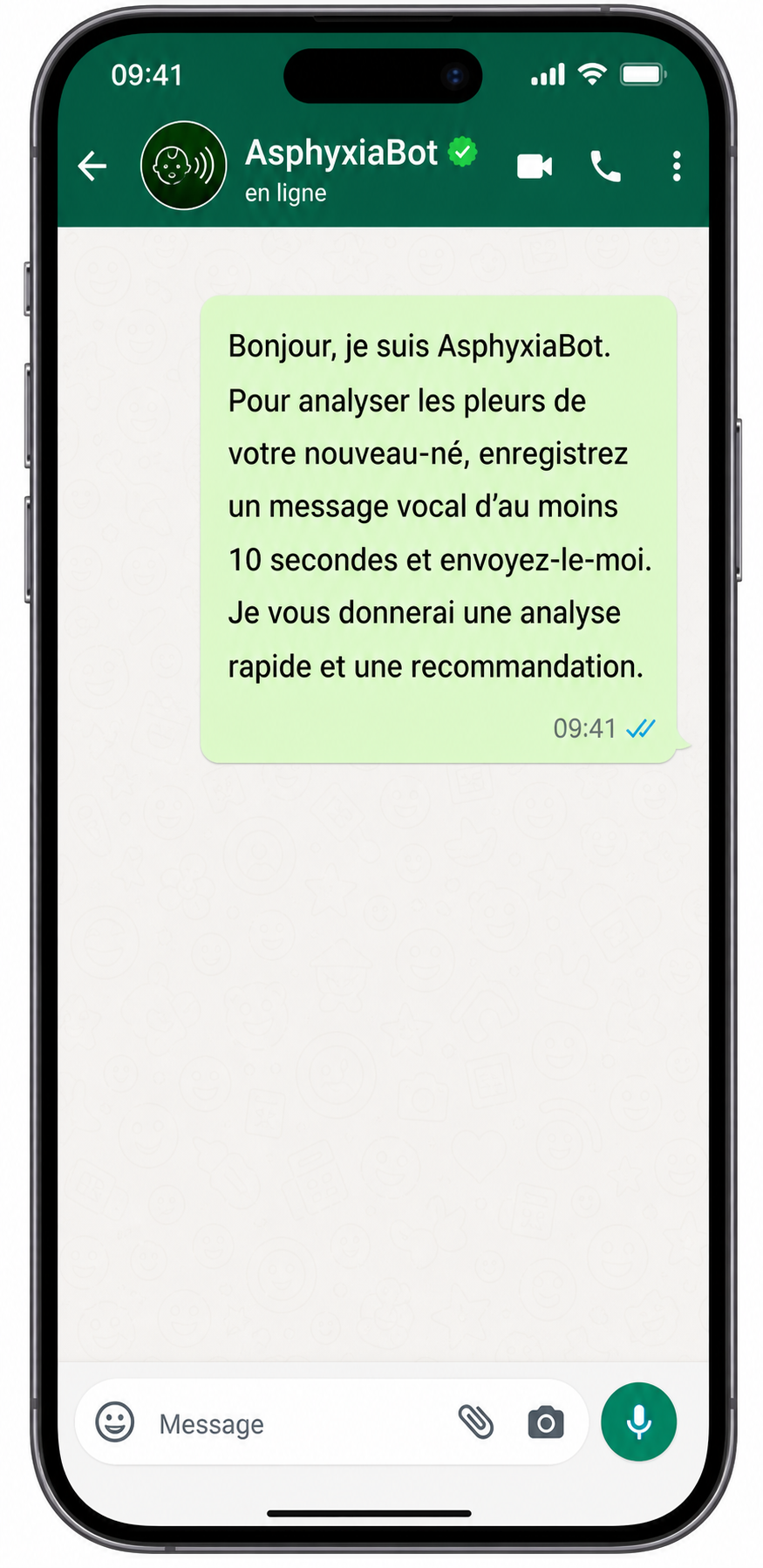 Accueil AsphyxiaBot en français