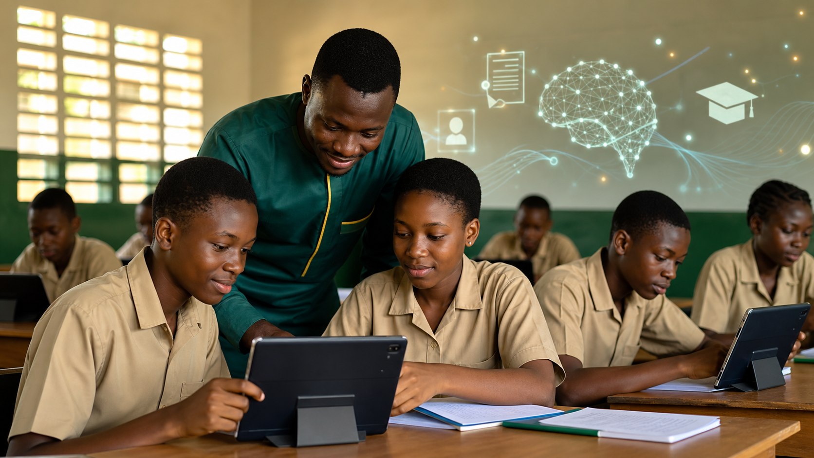 Tutorat personnalisé par IA dans un établissement béninois